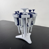 Rainin Pipet-Lite XLS Single Channel Pipettes w/Stand - Quantity 7 image 1